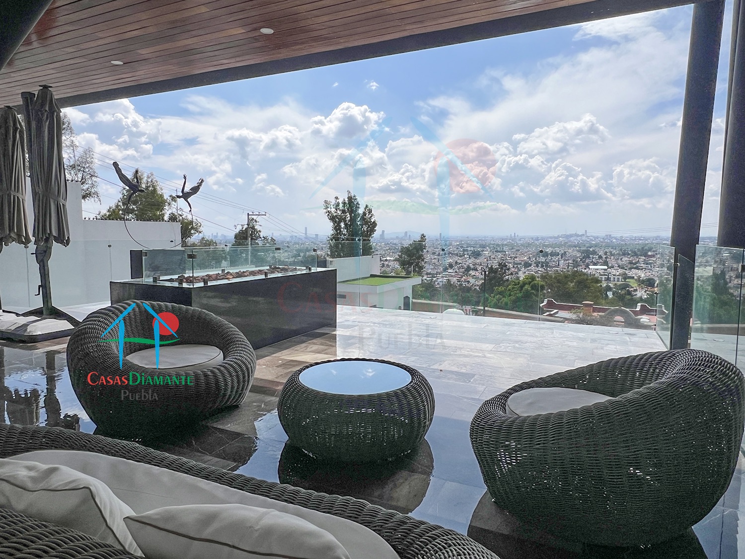 La Calera Casa Olimpo - Terraza acceso 1